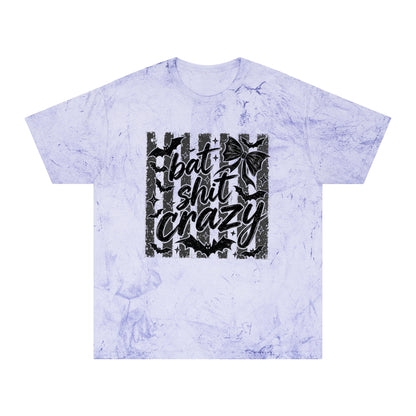 Bat shit crazy Unisex Color Blast T-Shirt