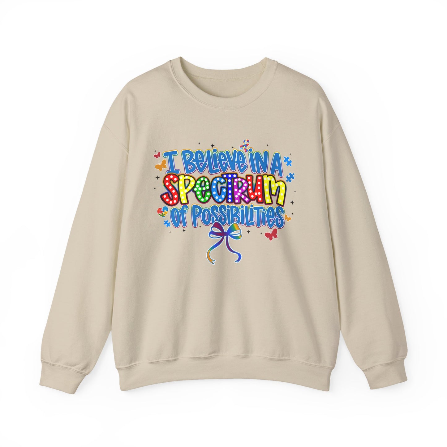"I Believe in a Spectrum of Possibilities" Colorful Pride Design