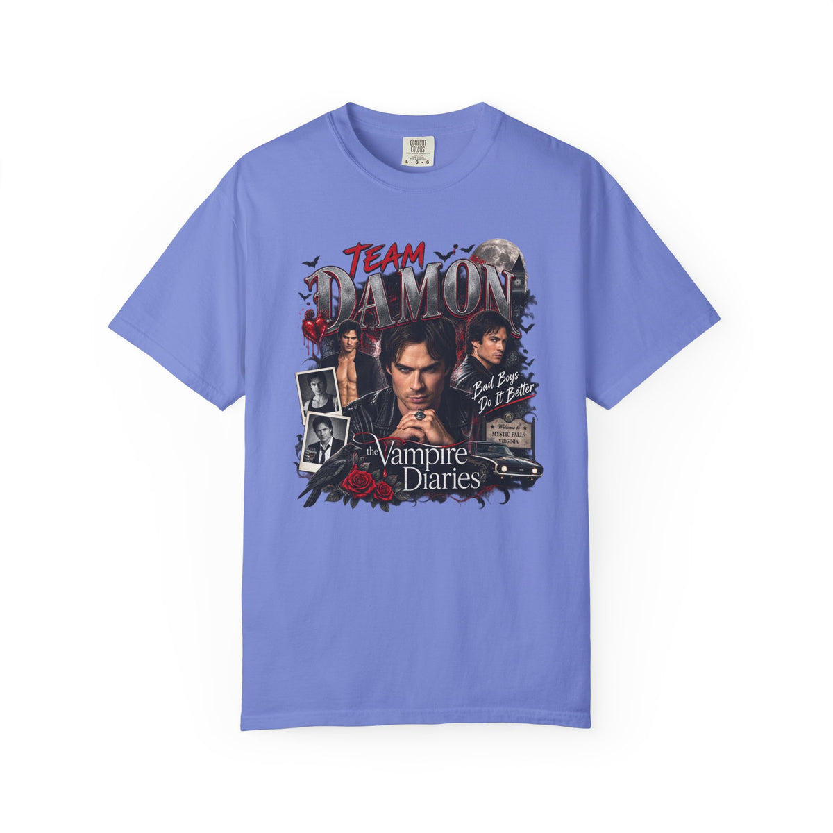 Team Damon Unisex Garment-Dyed T-shirt