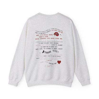 Delena toxic love club Crewneck Sweatshirt
