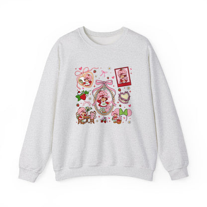 Strawberry shortcake Vintage-Inspired Crewneck