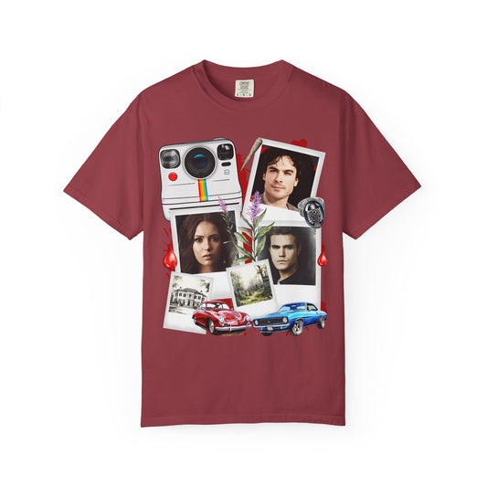 Vampire diaries Photo Collage T-Shirt