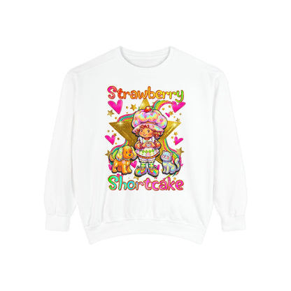Strawberry Shortcake Sweatshirt — Vintage Cute Character Pullover