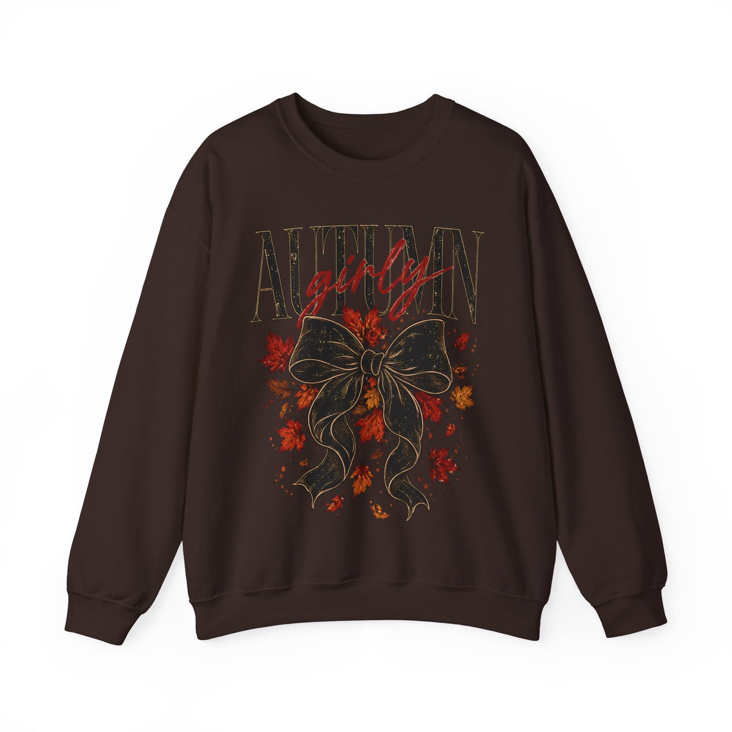 Autumn girly Unisex Heavy Blend™ Crewneck Sweatshirt