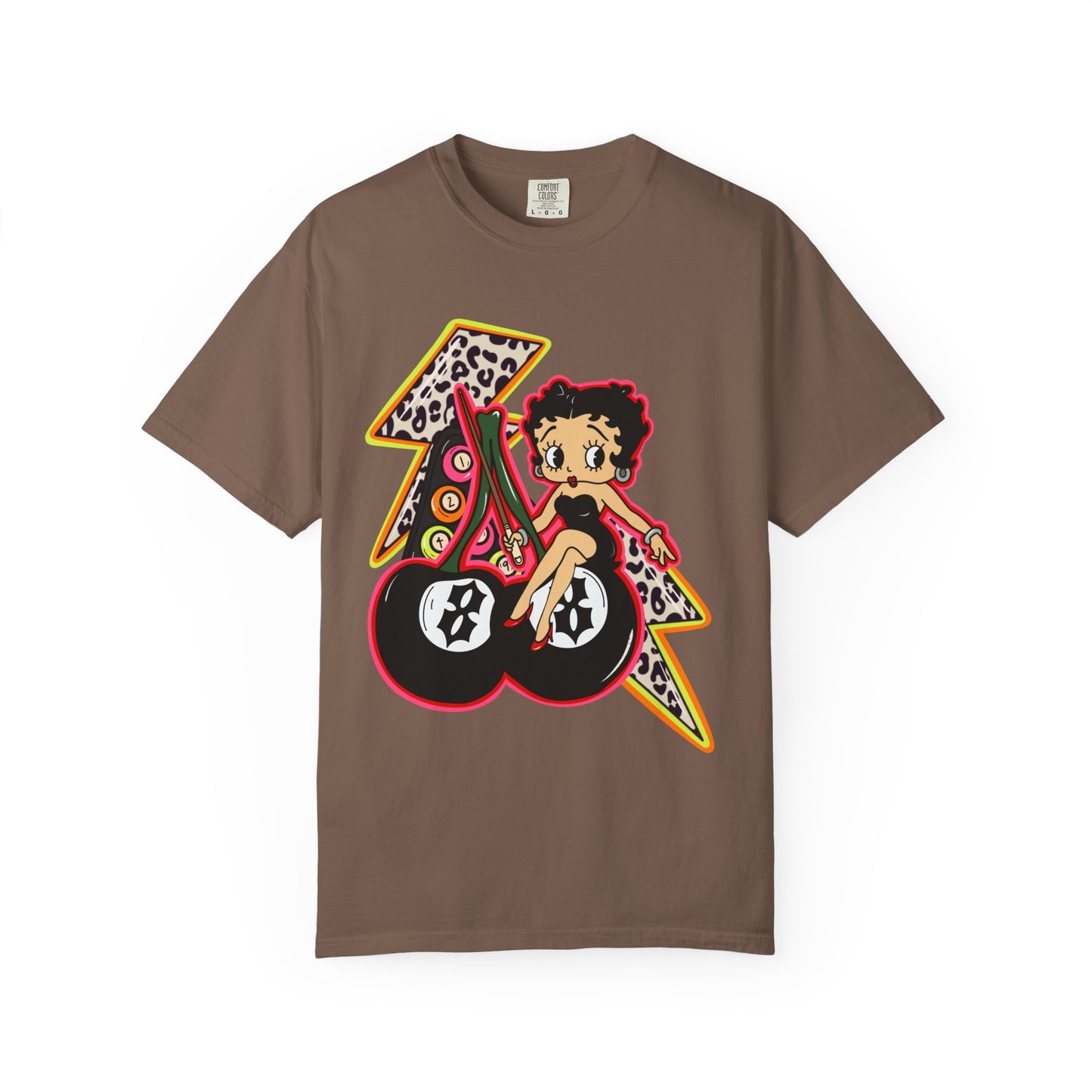 Betty Boop Retro Roller Lightning Tee