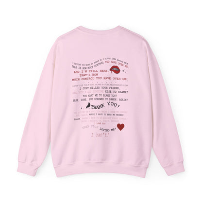 Delena toxic love club Crewneck Sweatshirt