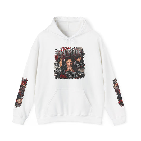 Team Damon Unisex Heavy Blend™ Hooded Sweatshirt