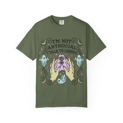 Ghostly Vibes Tee - I'm Not Antisocial