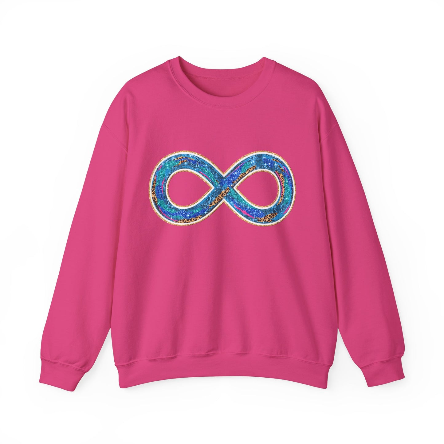 autism infinity symbol Unisex Heavy Blend™ Crewneck Sweatshirt