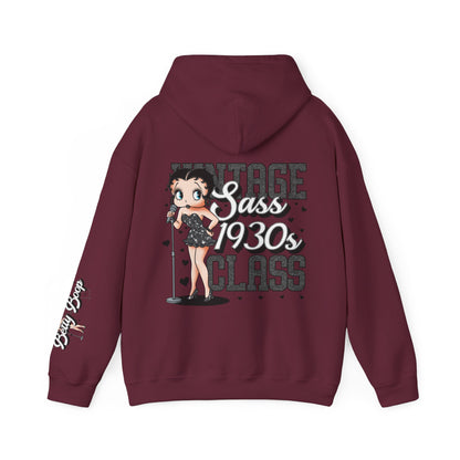 Betty Boop Vintage Sass Hoodie