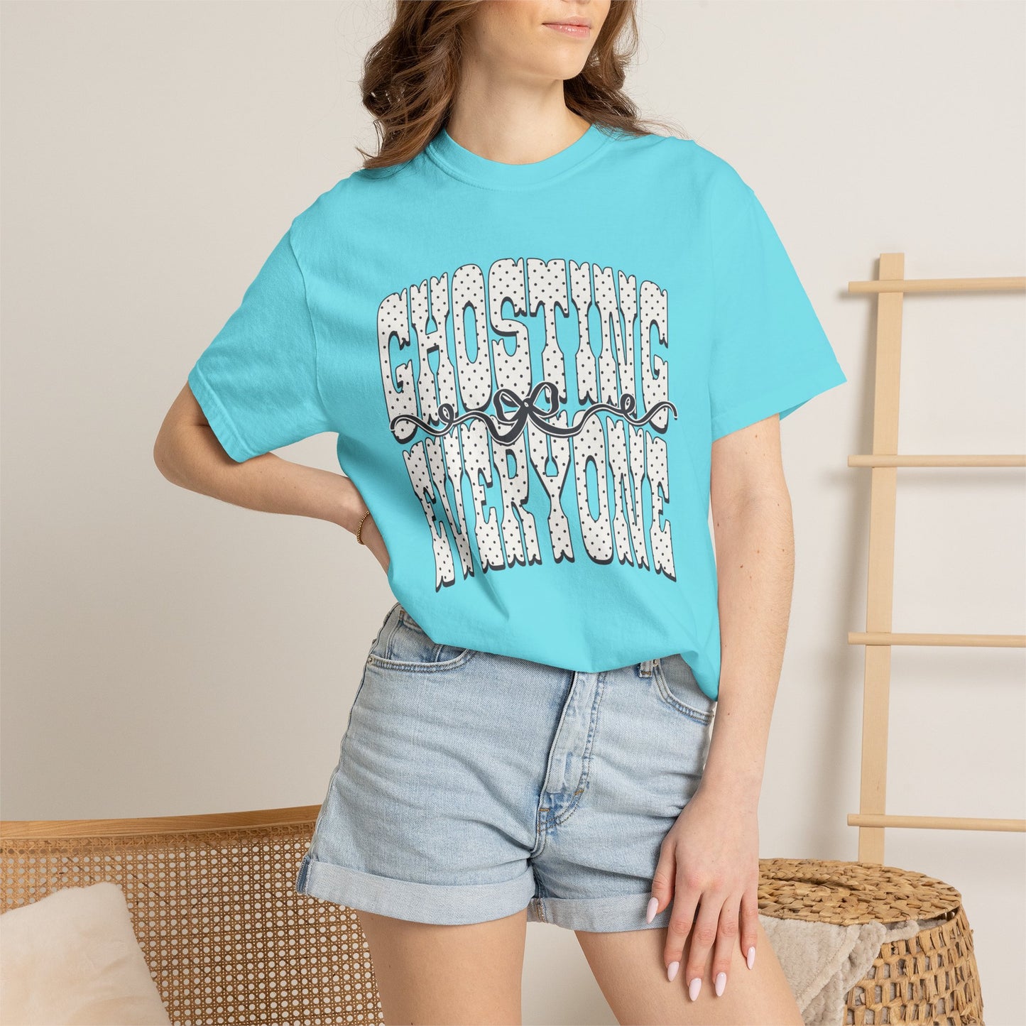 Ghosting everyone Unisex Garment-Dyed T-shirt