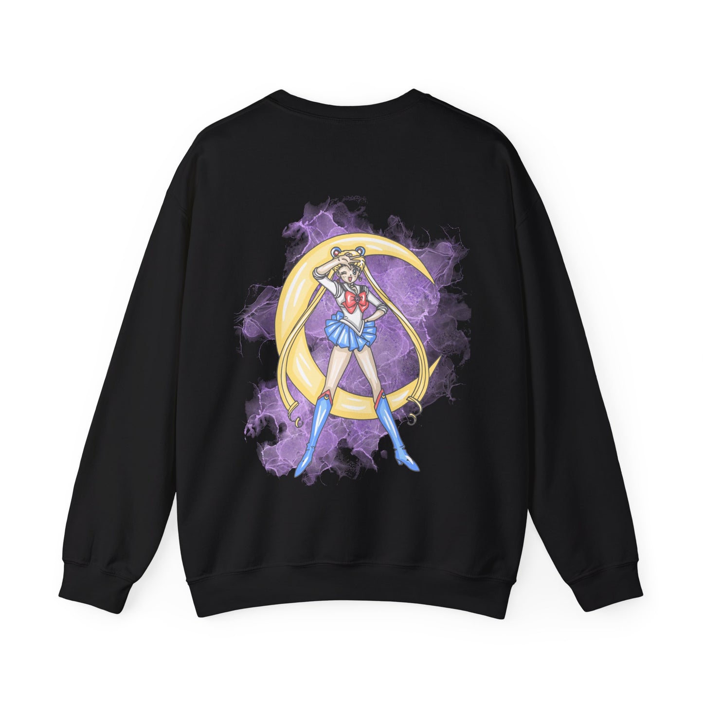 Sailor Moon Inspired Crewneck Sweatshirt, Cozy Unisex Top, Gift for Anime Fans, Casual Wear, Cute Aesthetic Apparel