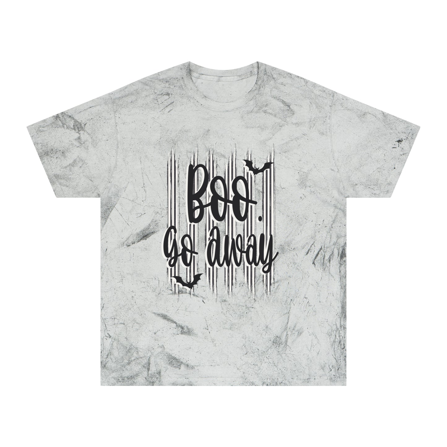 Boo go away Unisex Color Blast T-Shirt l'