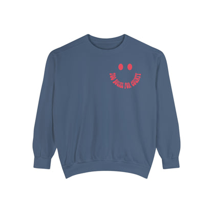 Too boujee for county Unisex Garment-Dyed Sweatshirt