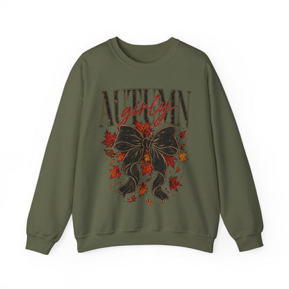 Autumn girly Unisex Heavy Blend™ Crewneck Sweatshirt