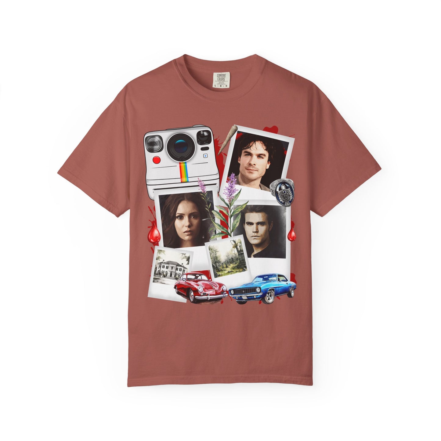 Vampire diaries Photo Collage T-Shirt