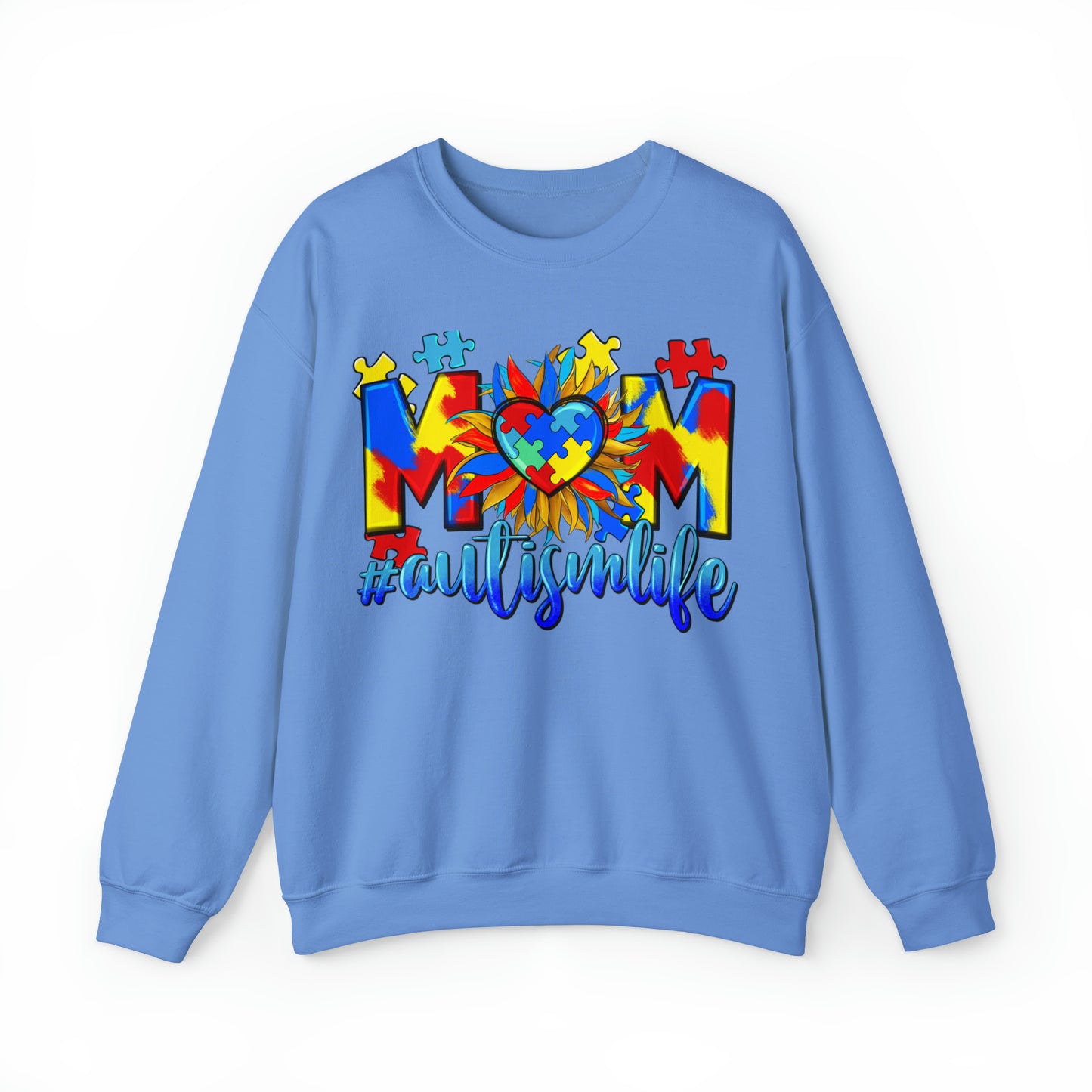 Autism Mom life Crewneck