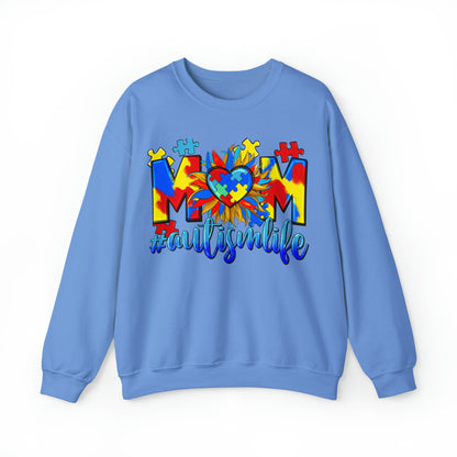 Autism Mom life Crewneck