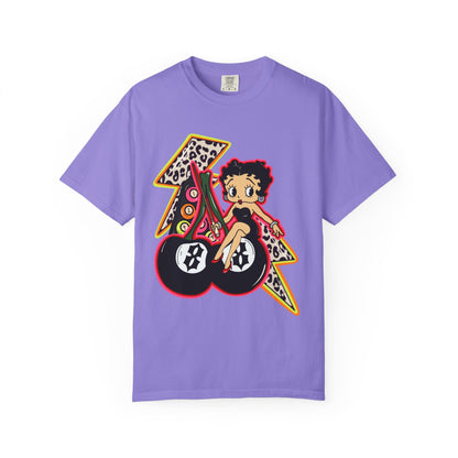 Betty Boop Retro Roller Lightning Tee