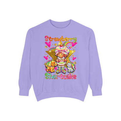 Strawberry Shortcake Sweatshirt — Vintage Cute Character Pullover