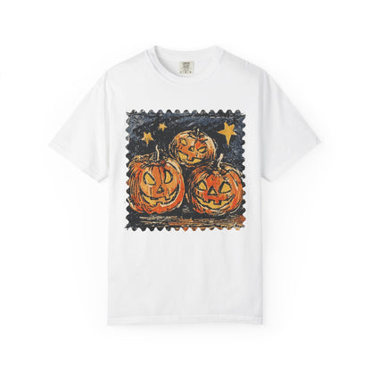 Midnight pumpkins Unisex Garment-Dyed T-shirt