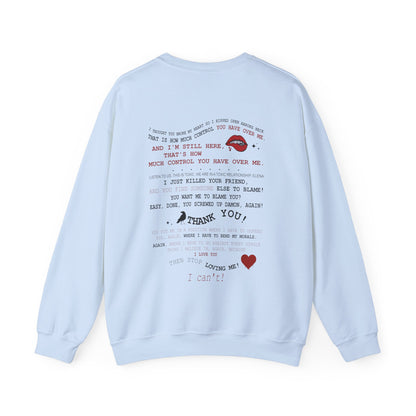Delena toxic love club Crewneck Sweatshirt