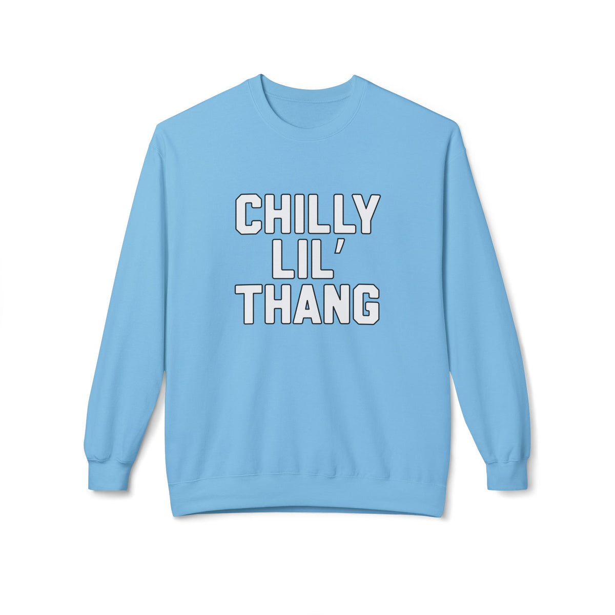 Chilly lil thang Unisex Midweight Softstyle Fleece Crewneck Sweatshirt