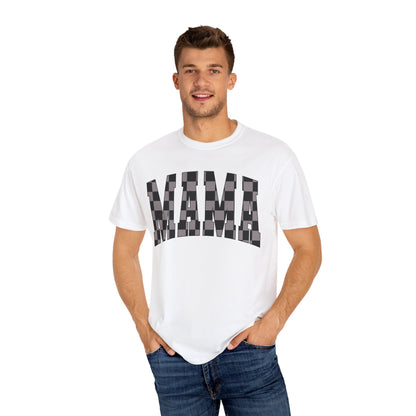 checkered mama Unisex Garment-Dyed T-shirt