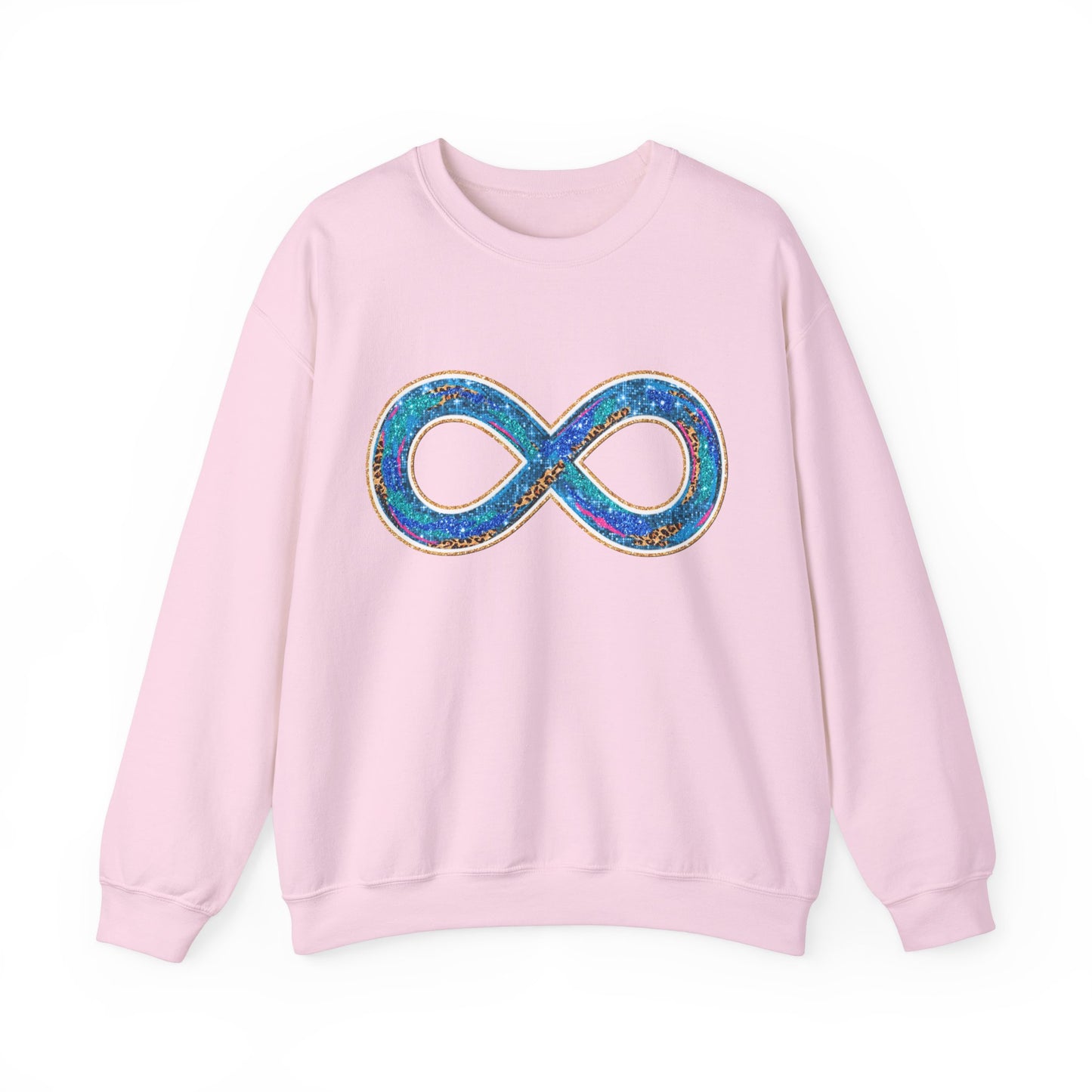 autism infinity symbol Unisex Heavy Blend™ Crewneck Sweatshirt