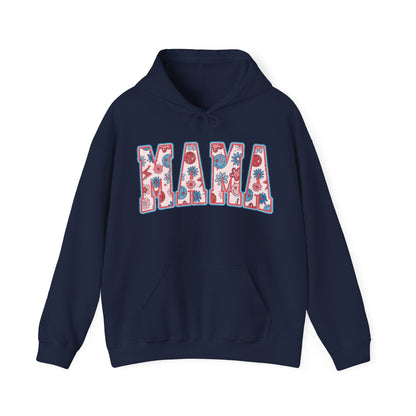 Smiley mama Unisex Heavy Blend™ Hooded Sweatshirt