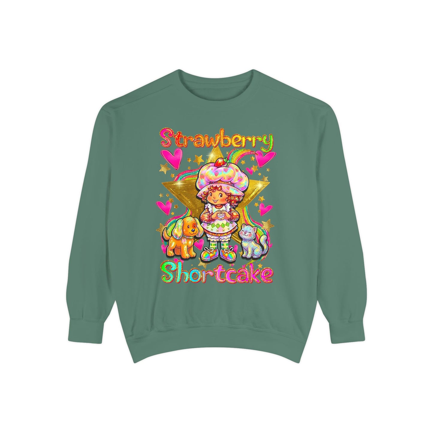 Strawberry Shortcake Sweatshirt — Vintage Cute Character Pullover