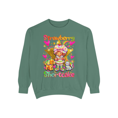 Strawberry Shortcake Sweatshirt — Vintage Cute Character Pullover