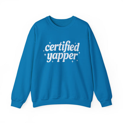 Certified Yapper Sweatshirt