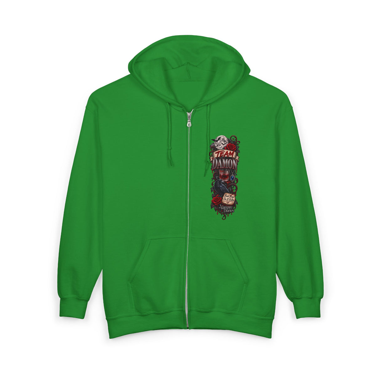 Team  Damon Unisex Heavy Blend™ Full Zip Hooded Sweatshirt