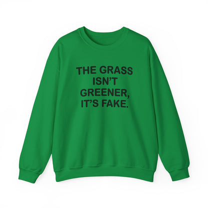 Grass isn’t greener Unisex Heavy Blend™ Crewneck Sweatshirt