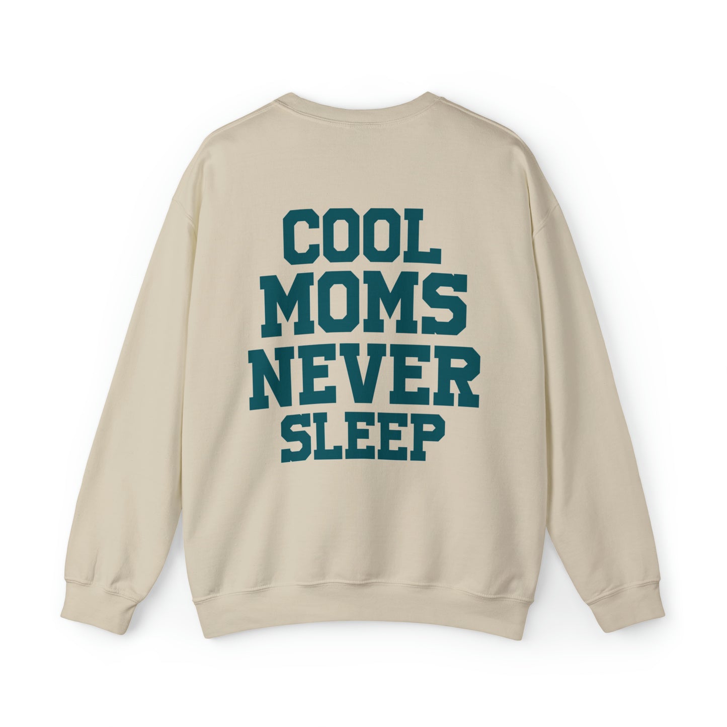 Cool moms don’t sleep Unisex Heavy Blend™ Crewneck Sweatshirt