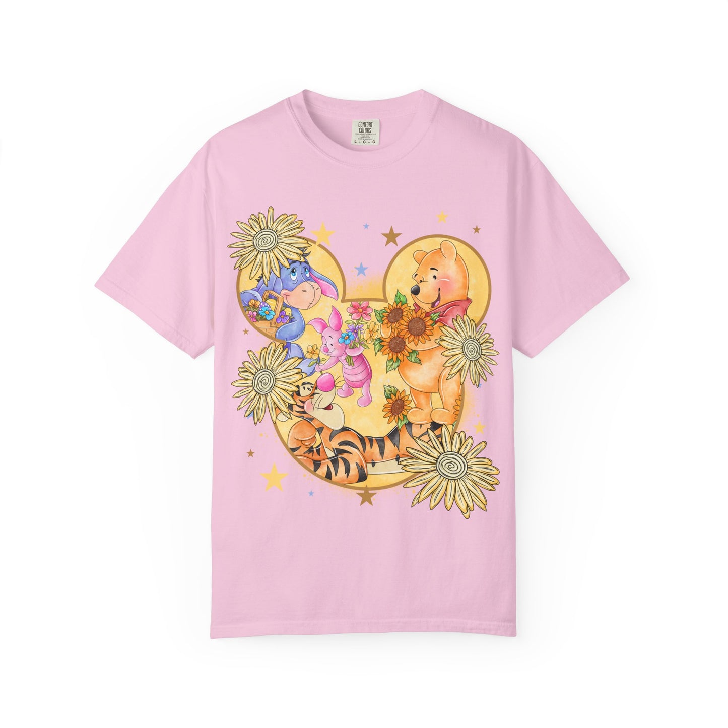 Pooh and crew Unisex Garment-Dyed T-shirt