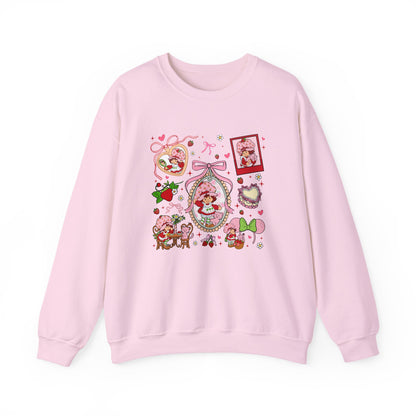 Strawberry shortcake Vintage-Inspired Crewneck