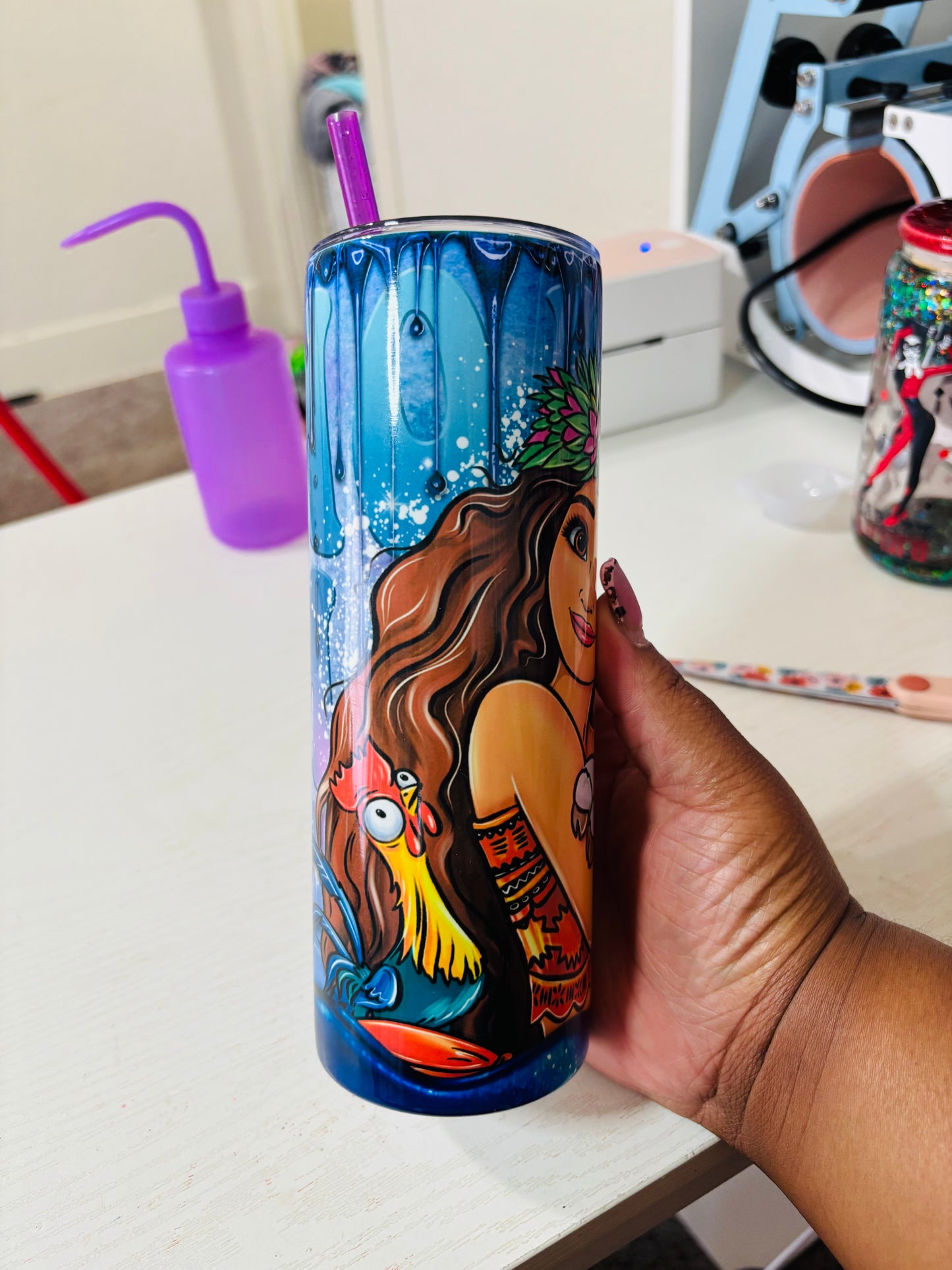 Moana 20oz tumbler
