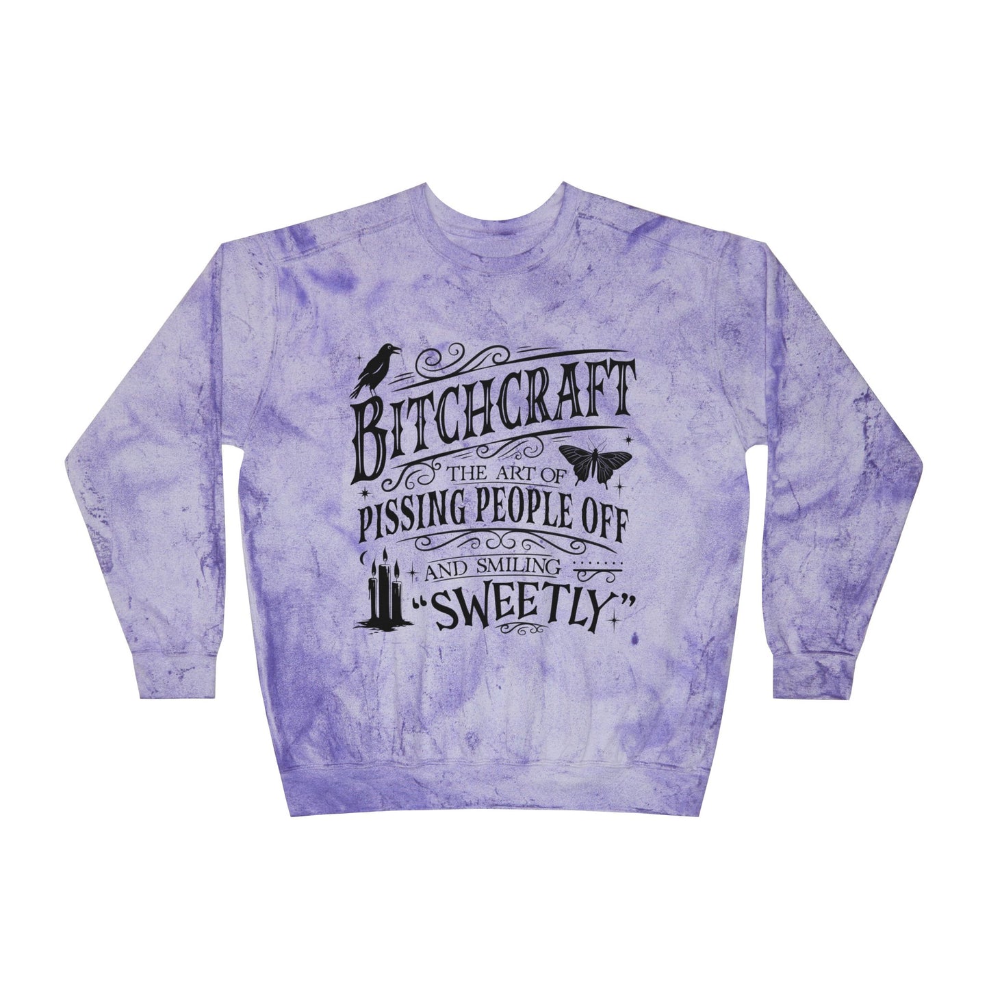 Bitchcraft Vibrant Graphic Sweatshirt