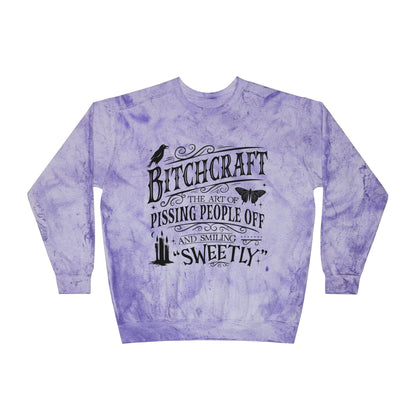 Bitchcraft Vibrant Graphic Sweatshirt