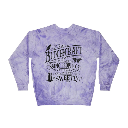Bitchcraft Vibrant Graphic Sweatshirt