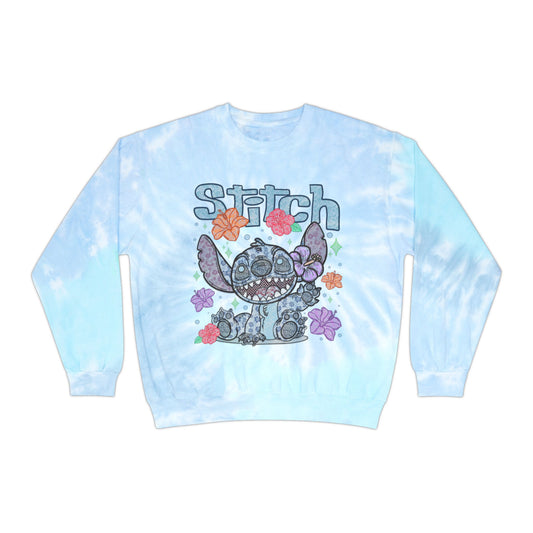 Stitch Tie-Dye Sweatshirt