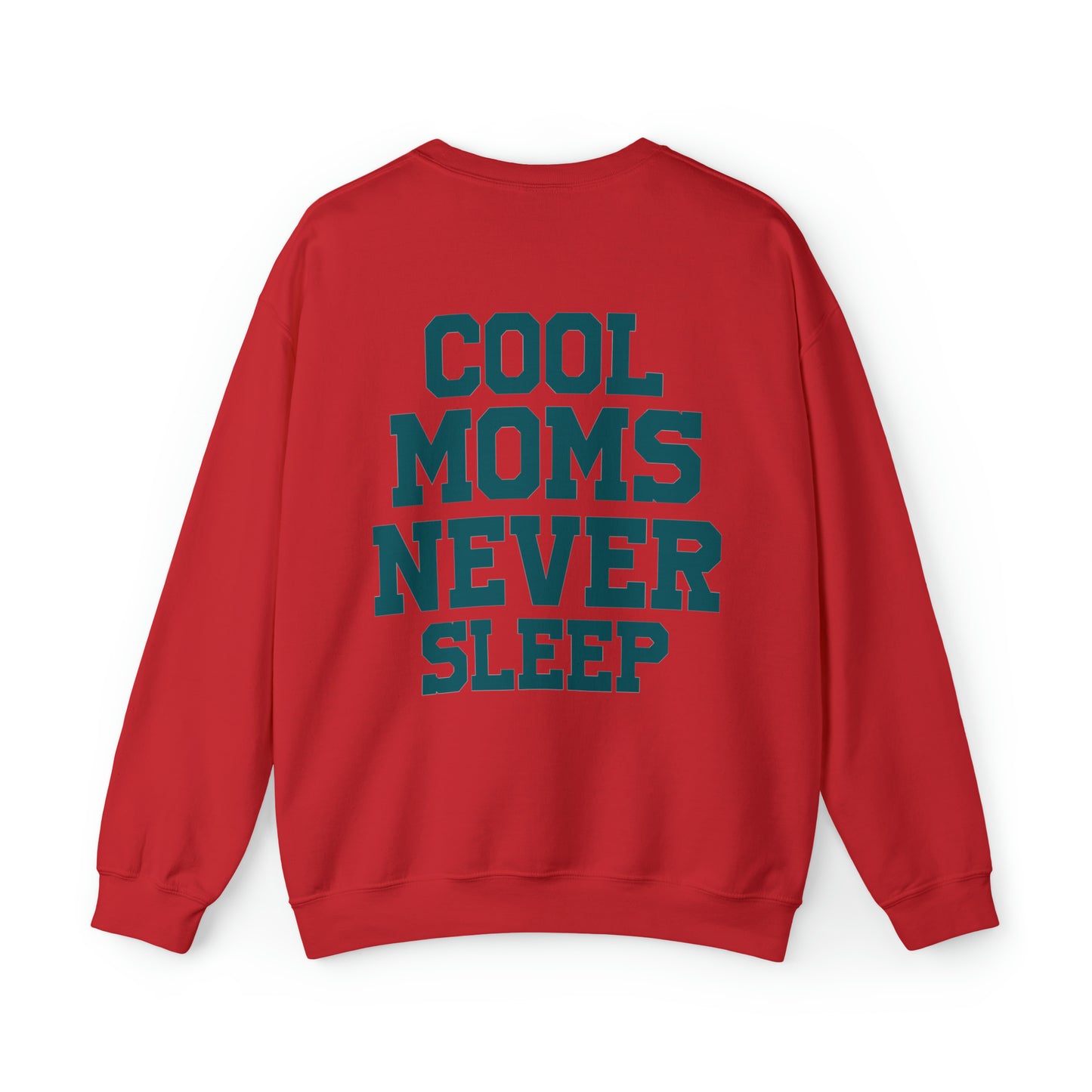 Cool moms don’t sleep Unisex Heavy Blend™ Crewneck Sweatshirt