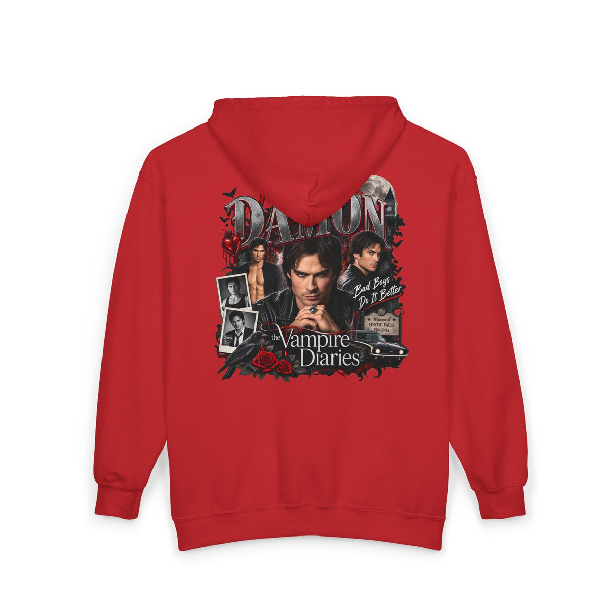 Team  Damon Unisex Heavy Blend™ Full Zip Hooded Sweatshirt