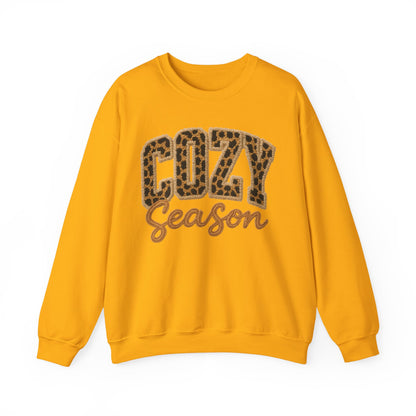 Cozy Season Leopard Sweatshirt