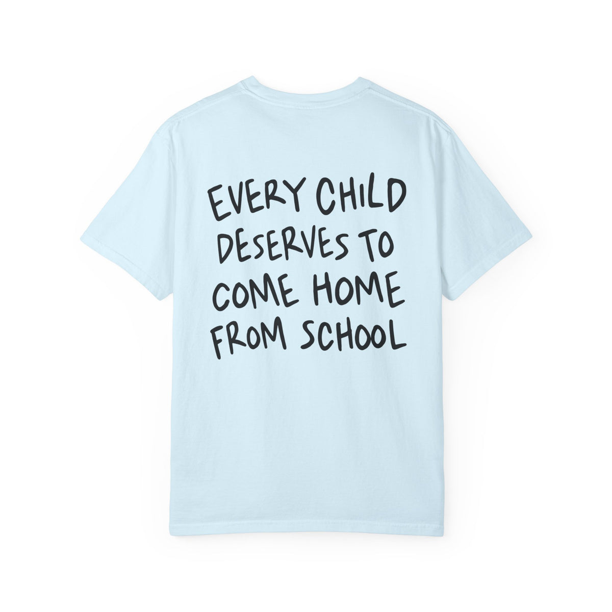 Every child back design Unisex Garment-Dyed T-shirt