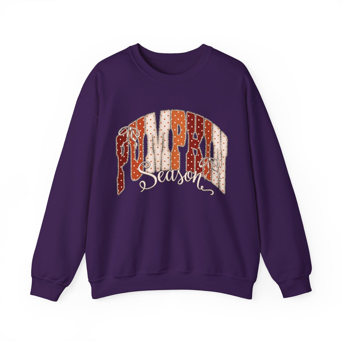 Varsity pumpkin seasons Unisex Heavy Blend™ Crewneck Sweatshirt