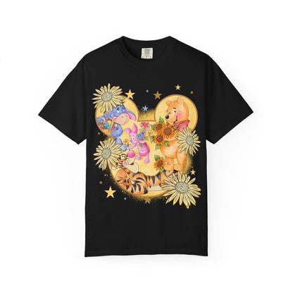 Pooh and crew Unisex Garment-Dyed T-shirt