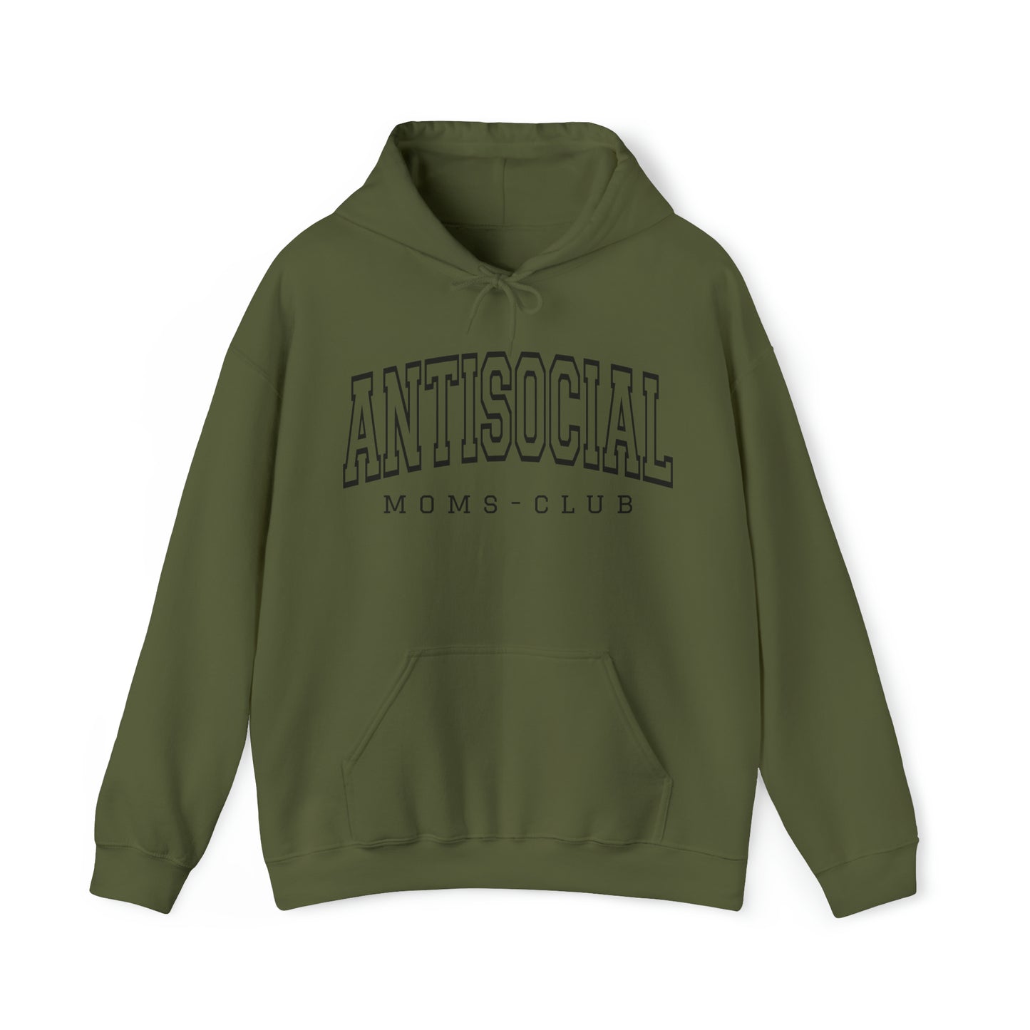 Antisocial moms club Unisex Heavy Blend™ Hooded Sweatshirt